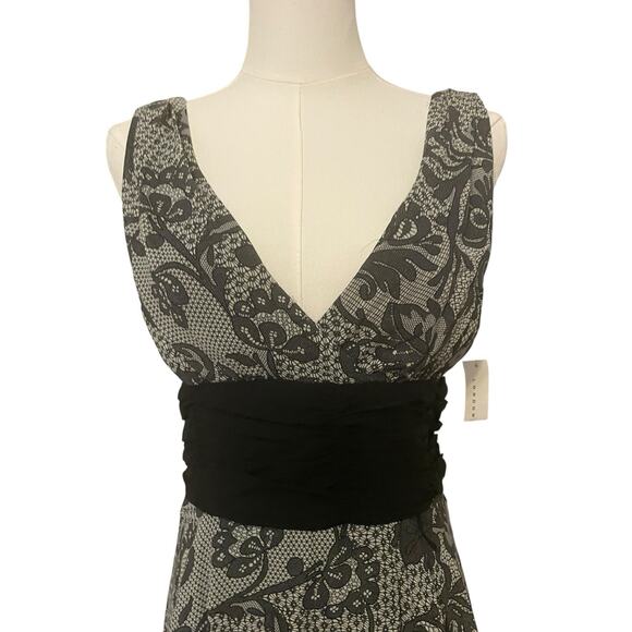 London Times Dress Size 8 Babydoll Empire Waist Fairy Whimsigoth Dark Romance - Picture 3 of 11